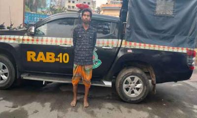 ফরিদপুরে মা-মেয়েসহ তিনজনকে  হত্যা আসামি গ্রেপ্তার