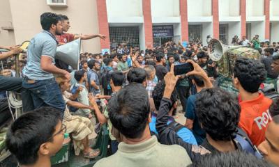 রাবিতে রাকসু নির্বাচন নিয়ে দিনভর উত্তেজনা