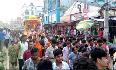 জয়পুরহাটে শ্রীশ্রী জগন্নাথ দেবের রথযাত্রা অনুষ্ঠিত