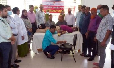 সাতক্ষীরায় জুলাই পুনর্জাগরণ উপলক্ষে ফ্রি মেডিকেল ক্যাম্প ও রক্তদান কর্মসূচি