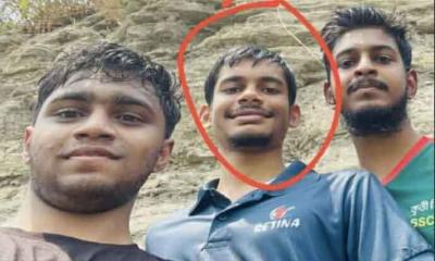 লামায় মাতামুহুরী নদীতে গোসলে নেমে  নিখোঁজ চমেক ছাত্র আব্দুল ওয়াদুদ সায়েম  বান্দরবান