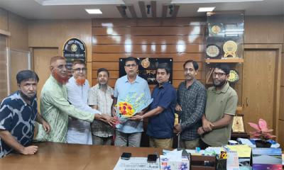 জেলা পরিষদ প্রশাসক সিরাজুল ইসলাম সিরাজকে সাংবাদিক ইউনিয়ন ব্রাহ্মণবাড়িয়ার  শুভেচ্ছা