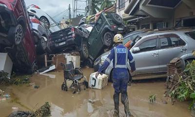 ফিলিপাইনে টাইফুন ‘কালমেগি’র তাণ্ডবে মৃতের সংখ্যা বেড়ে ১৪০