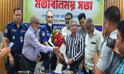 বান্দরবানে নবাগত পুলিশ সুপারের সাথে সাংবাদিকদের মতবিনিময় সভা