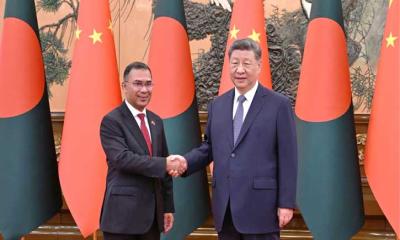 শি জিনপিংয়ের সঙ্গে প্রধানমন্ত্রী তারেক রহমানের সাক্ষাৎ