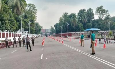 রাষ্ট্রপতির শপথ ঘিরে বঙ্গভবন এলাকায় নিরাপত্তা জোরদার
