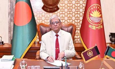 বঙ্গভবনে নতুন রাষ্ট্রপতির কার্যক্রম শুরু