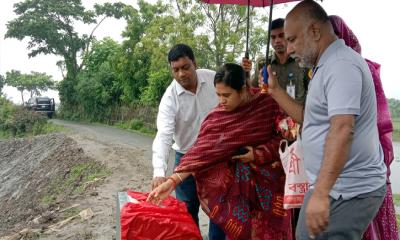 কয়রায় পুনঃখননকৃত খালের উদ্বোধন