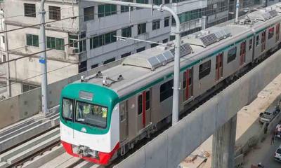 ৪০ মিনিট বন্ধ থাকবে মেট্রোরেল চলাচল