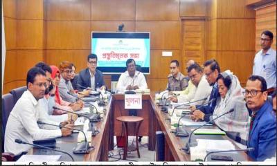 খুলনায় জাতীয় ভোটার দিবস পালন উপলক্ষ্যে প্রস্তুতিমূলক সভা