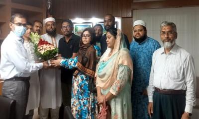 জেলা প্রশাসকের সঙ্গে রেলপথ চাই পরিষদের সাক্ষাৎ