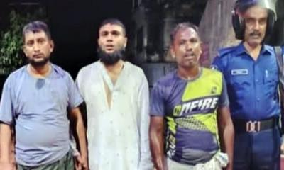 সিরাজগঞ্জে দুই গ্রামের সংঘর্ষে আহত ২০- যৌথ বাহিনীর অভিযানে দেশীয় অস্ত্র সহ আটক ৫ জন