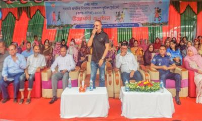 ‎যারা খেলাধুলাকে পেশা হিসেবে নিতে চায় তাদের সুযোগ-সুবিধার ব্যবস্থা করবে সরকার ‎--আবু ওয়াহাব আকন্দ