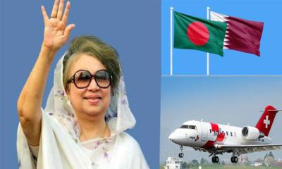 কাতারের রয়্যাল এয়ার অ্যাম্বুলেন্সে দেশে ফিরবেন খালেদা জিয়া