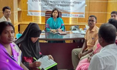 কয়রায় অভিযোজন পরিকল্পনা প্রণয়ন সভা