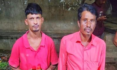 রাউজানে দুই মাদক ব্যবসায়ী আটক, পুলিশে হস্তান্তর