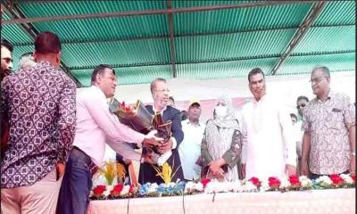 মাননীয় প্রতিমন্ত্রী  আগমন উপলক্ষে শুভেচ্ছা ও অভিনন্দন