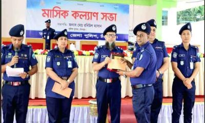 চাঁদপুর জেলার শ্রেষ্ঠ ওসি হাজীগঞ্জ থানার ভারপ্রাপ্ত কর্মকর্তা  আব্দুল জব্বার