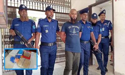 কাশিয়ানীতে  ইয়াবা, গাঁজা এবং  টাকাসহ গ্রেপ্তার- ০১