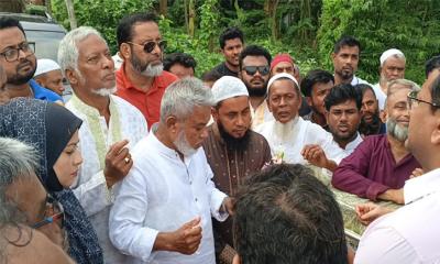 বৈদ্যের বাজার ইউনিয়নে আরসিসি রাস্তার উন্নয়ন কাজের শুভ উদ্বোধন