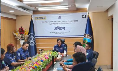 শিশুবান্ধব আদালত পদ্ধতি বিষয়ে জয়পুরহাটে আইন প্রয়োগকারী কর্মকর্তাদের প্রশিক্ষণ