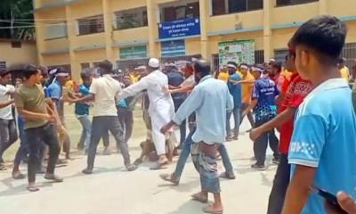 সরিষাবাড়ীতে মে দিবস অনুষ্ঠানে দু‍‍`গ্রুপের সংঘর্ষ