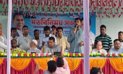 কুমিল্লা বরুড়ায় তরিকত ফেডারেশন ও সনাতন ধর্মাবলম্বীদের বিএনপিতে যোগদান