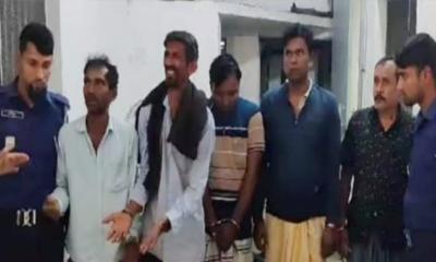 ডিবি পুলিশের যৌথ অভিযানে ৫ ডাকাতকে গ্রেফতার!