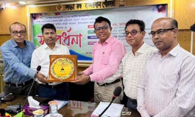 বান্দরবানে এপেক্স বাংলাদেশের নবনির্বাচিত এনভিপি নুরুল আমিন চৌধুরী আরমানকে সংবর্ধনা