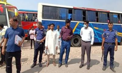সিরাজগঞ্জে বিআরটি এর অভিযান
