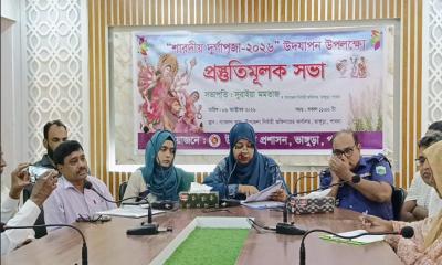ভাঙ্গুড়ায় শান্তিপূর্ণ ও উৎসবমুখর পরিবেশে পূজা উদযাপনে প্রশাসনের সহযোগিতার আশ্বাস