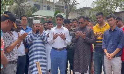 ধামরাইয়ে ‘জুলাই ২৪ - শহীদ সাদ সড়ক’ নির্মাণকাজ উদ্বোধন