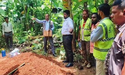 শ্রীপুরে দাফনের দুই মাস ২৩ দিন পর কবর থেকে বৃদ্ধ মফিজ উদ্দিনের লাশ উত্তোলন