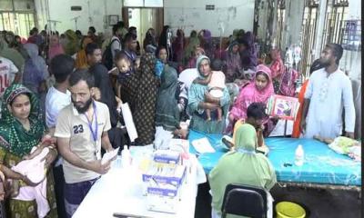 রাজশাহীতে হামে আক্রান্ত ৬৫%   শিশুর টিকা নেওয়ার বয়স হয়নি