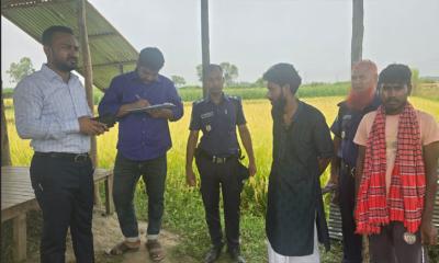 ভাঙ্গুড়ায় অবৈধ মাটি কাটার অভিযোগে  জরিমানা