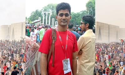 “পেছনে ছিল ধোঁয়া ও লাশ, সামনে ছিল সত্য” - রাজপথের এক সাহসী দিনের গল্প