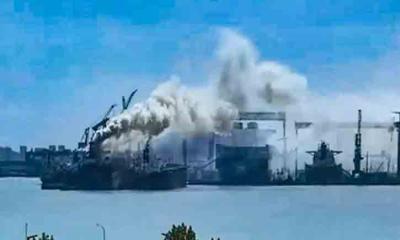 চীনে কার্গো জাহাজে ভয়াবহ আগুন, নিহত ২০