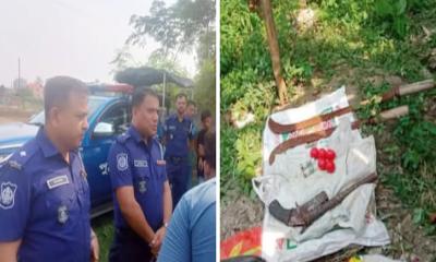 আশুলিয়ার ভাদাইলে রূপায়ন আবাসনের মাঠ থেকে অস্ত্র উদ্ধার