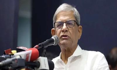 ‘এই দেশে ফ্যাসিস্ট হাসিনাকে আর রাজনীতি করতে দেব না’: মির্জা ফখরুল