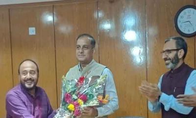 ভারতীয় সহকারী হাই কমিশনারেরে সাথে মৌলভীবাজার-৪ আসনের সংসদ সদস্যের মতবিনিময়