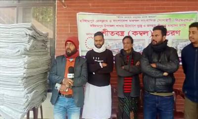 হরিরামপুরে শীতার্তদের মাঝে বিএমএসএস-এর কম্বল বিতরণ