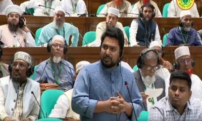 রাষ্ট্রপতির ভাষণের আলোচনা বাদ দিয়ে দ্রুত অধ্যাদেশ পাসের প্রস্তাব নাহিদের