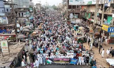 গাজায় হামলার প্রতিবাদে চট্টগ্রামে বিক্ষোভ