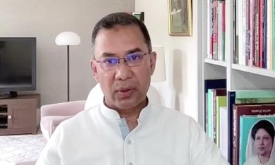 তরুণ ভোটারদের ধানের শীষে ভোট দেওয়ার আহ্বান তারেক রহমানের