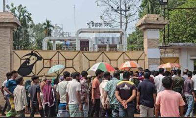 নরসিংদীতে ফিড মিলের পানি নিষ্কাশন অব্যবস্থাপনার প্রতিবাদ করায় কৃষক আটক