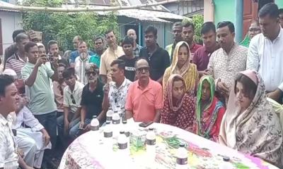 তিন বন্ধুর মৃত্যুর ঘটনায় শোকাহত পরিবারের পাশে পররাষ্ট্র প্রতিমন্ত্রী শামা ওবায়েদ