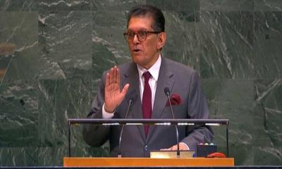 জাতিসংঘ সাধারণ পরিষদের সভাপতি হিসেবে শপথ নিলেন খলিলুর রহমান