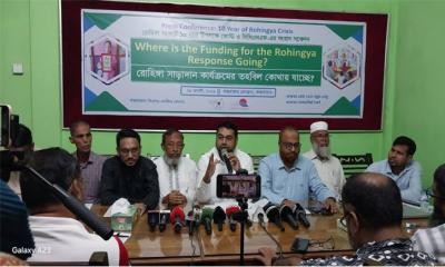কক্সবাজারে সংবাদ সম্মেলনে অর্থায়ন, স্বচ্ছতা ও স্থানীয় এনজিওর অংশগ্রহণ নিয়ে প্রশ্ন