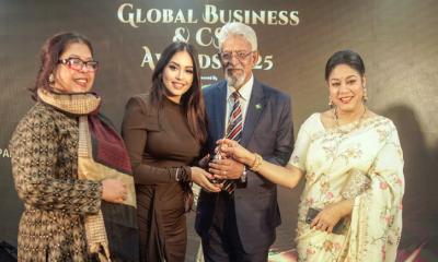 গ্লোবাল মিডিয়া অ্যাওয়ার্ডে সম্মানিত অভিনেত্রী মারিয়া মিম