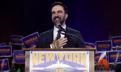 নিউইয়র্কের প্রথম মুসলিম মেয়র হলেন জোহরান মামদানি